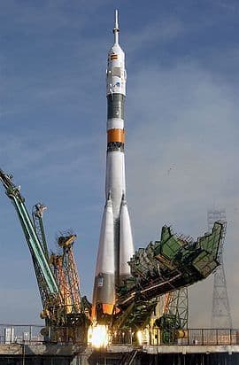Soyuz-U-PVB on the pad