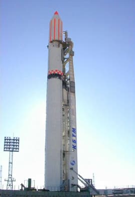Zenit-2 on the pad