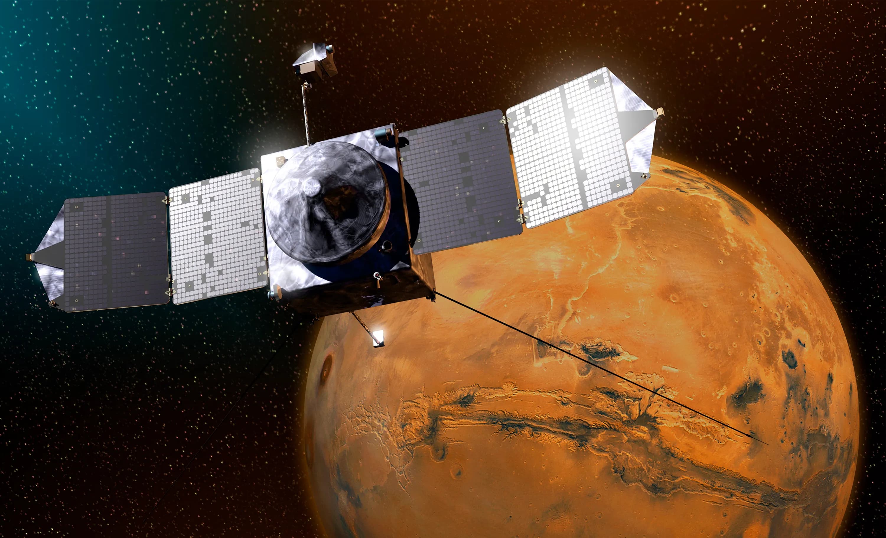 Lead image published by NASA