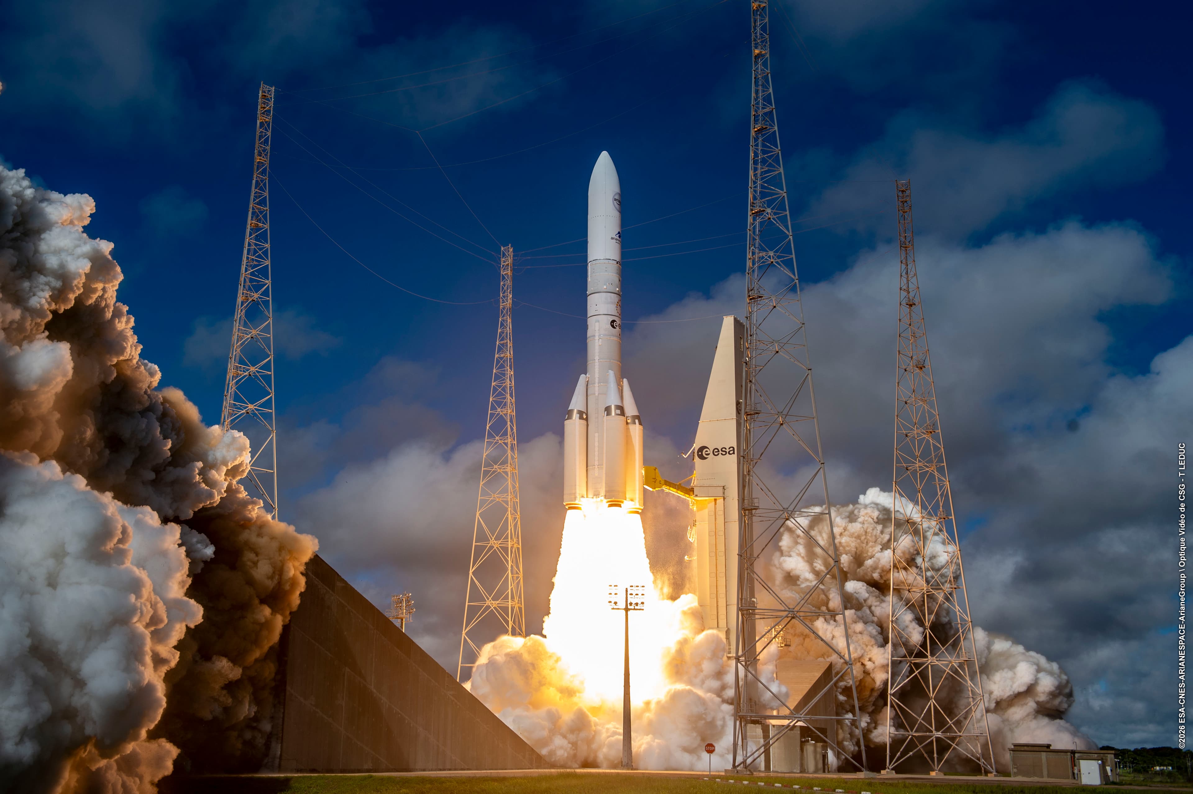 Ariane 64 Block 2, operated by Arianespace, for the Ariane 64 Block 2 | Amazon Leo (LE-04) mission.