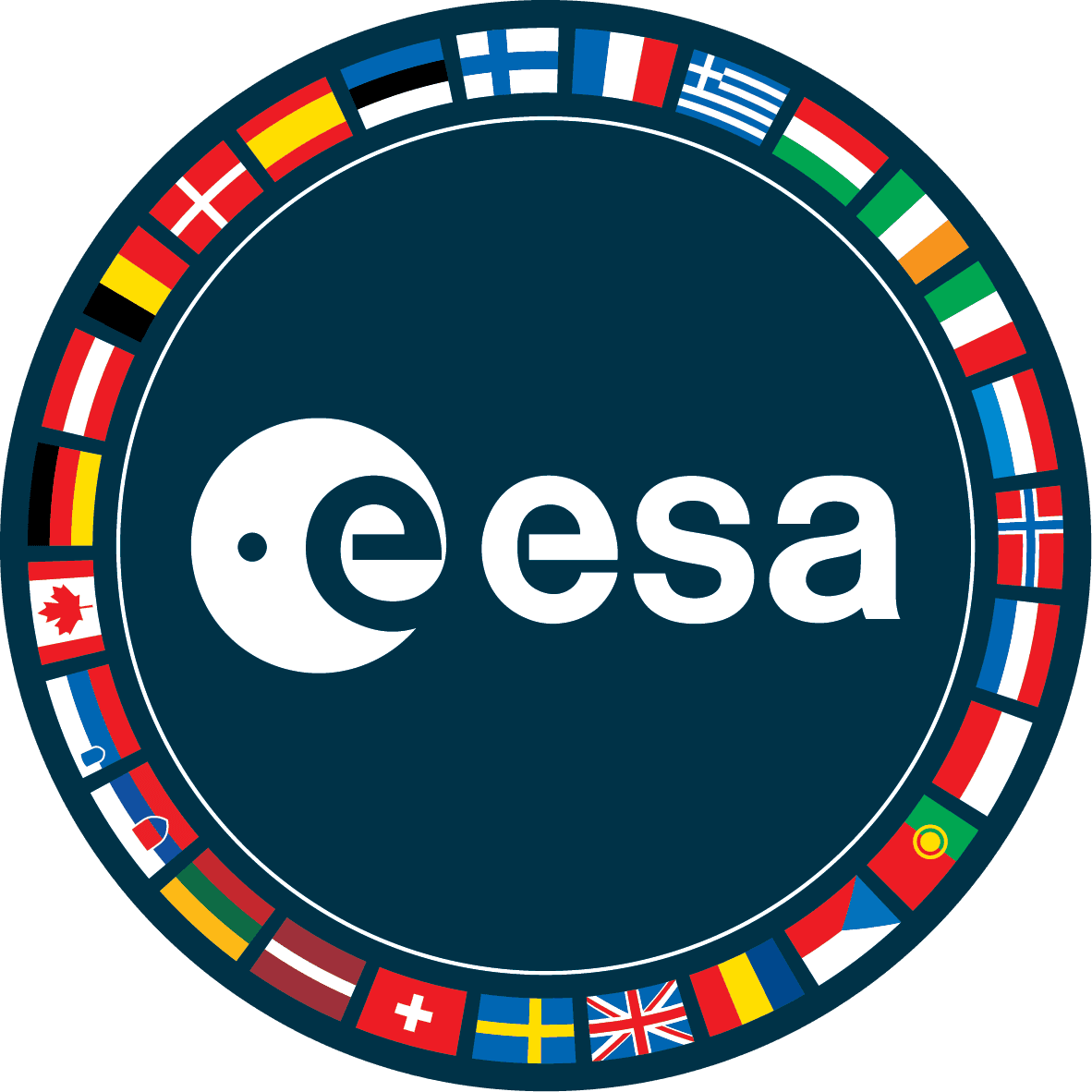 European Space Agency logo.