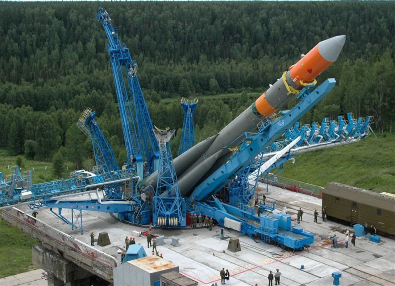 Molniya-M 2BL on the pad