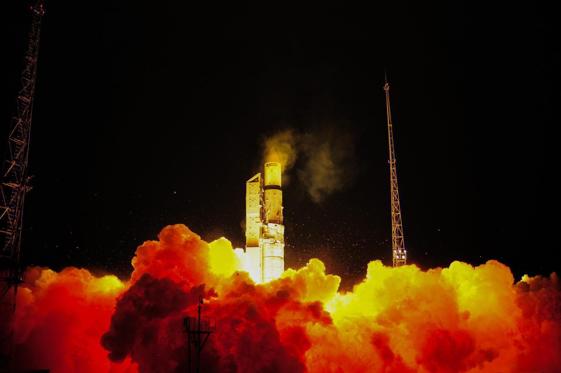 Rokot/Briz-KM on the pad