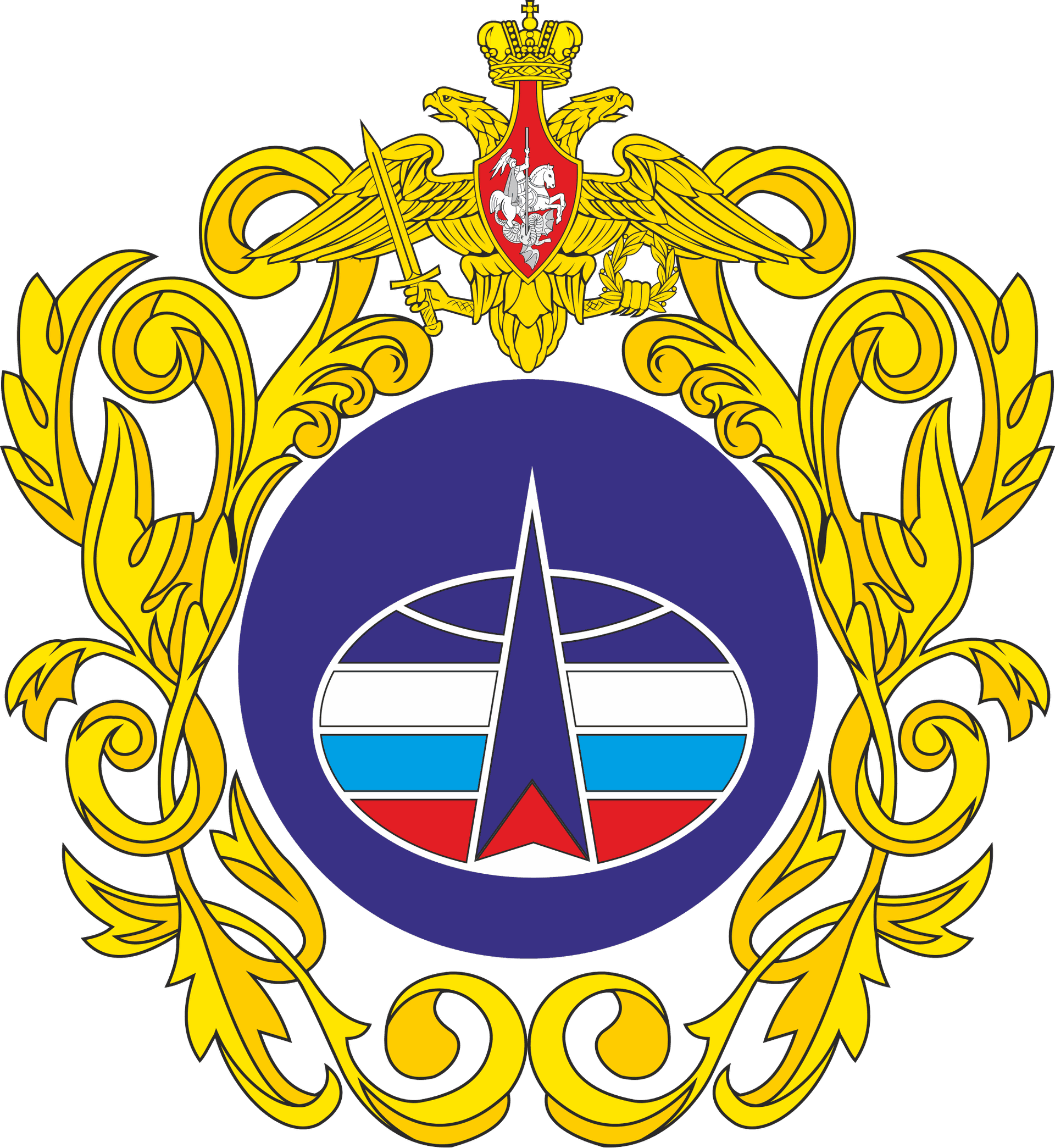 Russian Space Forces logo.