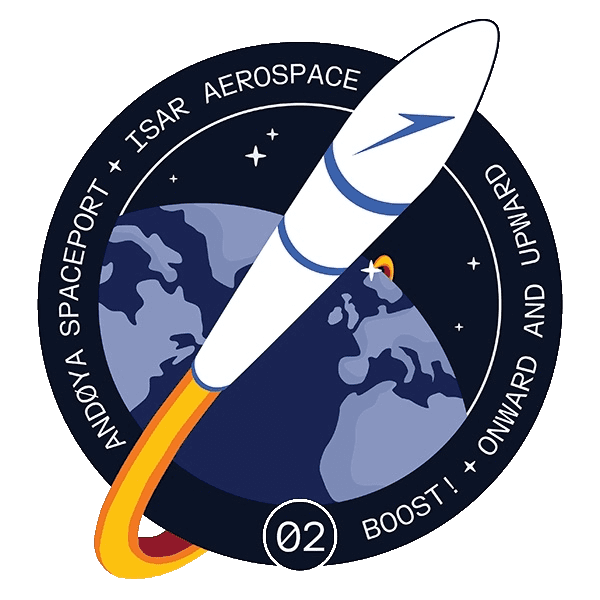 Mission patch for Onward and Upward.